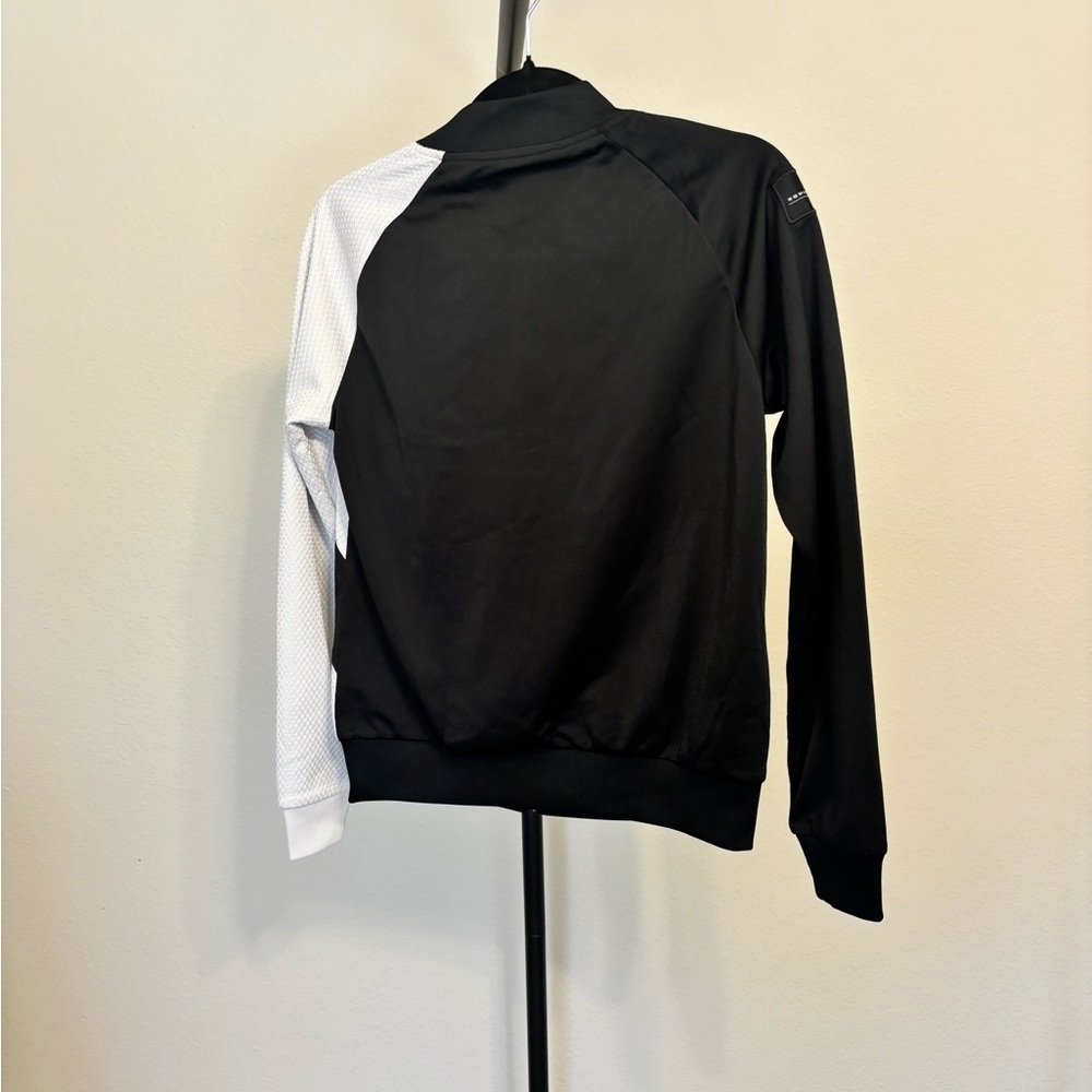 Adidas Women's MonochromeEquipment ADV 91-17 Black & White Bomber Jacket Size XS - Picture 6 of 7